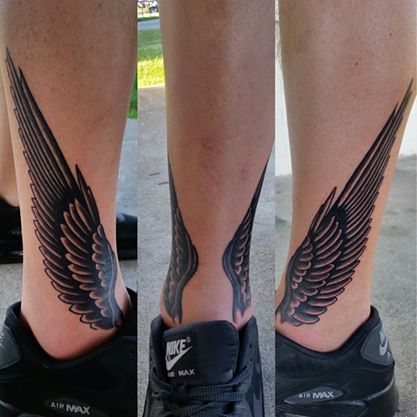 62 Mind Blowing Wings Tattoos On Ankle - Tattoo Designs – TattoosBag.com